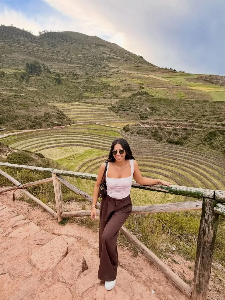 Recorrido en el sitio arqueológico de Moray