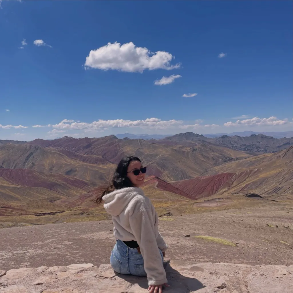 Panorámica de la Cordillera Arcoíris de Palccoyo