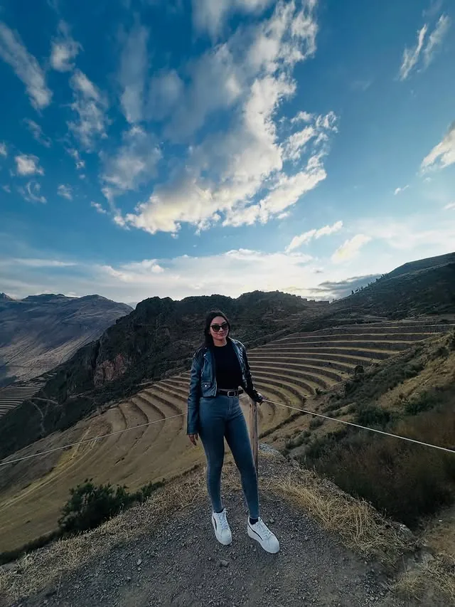 Inca terraces at Pisac