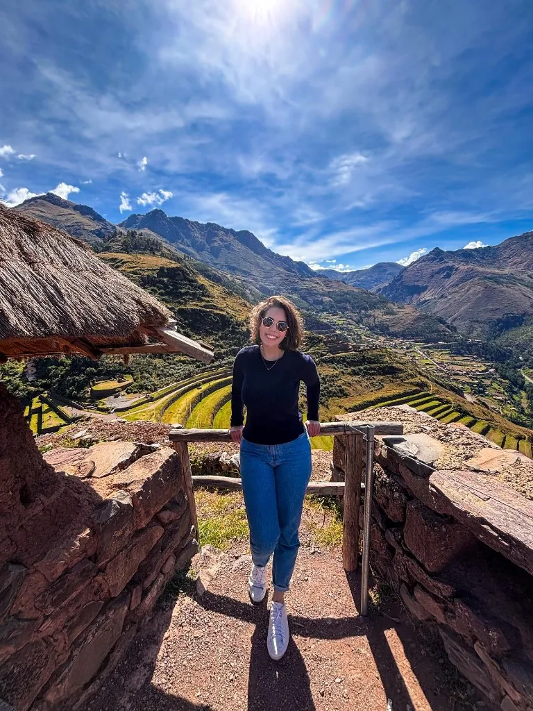Viewpoint at the Pisac archaeological site