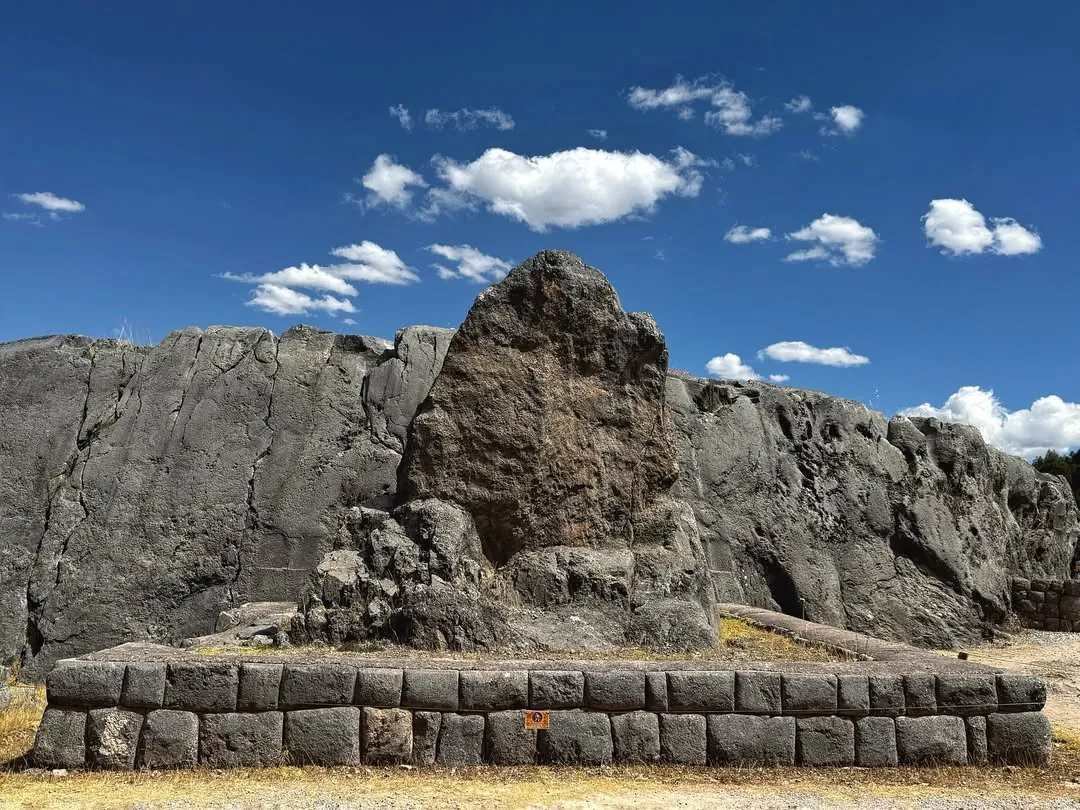 Ceremonial site of Qenqo on the Cusco circuit