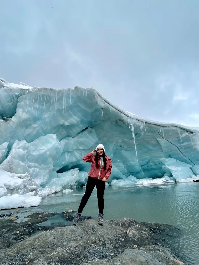 Ice walls of the Quelccaya glacier