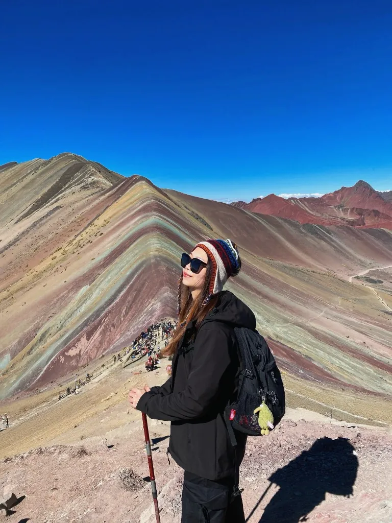 Panorámica de la Montaña Arcoíris en el paquete Willcamayu